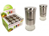 Przyprawnik, solniczka, pieprzniczka szklana 11 cm