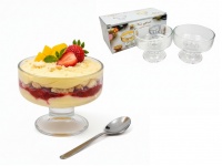 Pucharek do deserów gładki 10x8 cm - 1 szt