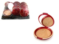 Puder w kamieniu EDITT z lusterkiem bordowe - 1 szt
