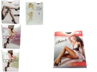 Rajstopy damskie LYCRA 20 den - rozm. 3 czarne MIX