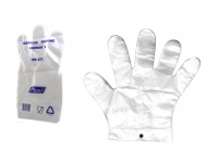 Rękawice foliowe jednorazowe PLAST rozm. L - 100 sztuk ZAWIESZKA