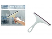 Ściągaczka do szyb, luster - do wody JASNO-SZARA 20x22 cm