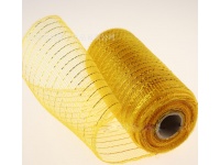 Siatka żyłkowa do kwiatów kwadratowe oczko 15 cm x 9 m ŻÓŁTO ZŁOTA