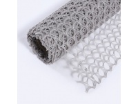 Siatka do kwiatów okrągłe oczko 0,5x4,5 m SZARA