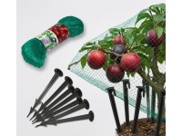 Siatka Przeciw Ptakom 4x5 m ZIELONA + 6 szpilek do mocowania