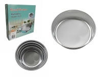 Sitko kuchenne stalowe (23 cm, 22,5 cm, 20 cm, 19,5 cm, 17 cm, 14,5 cm) kpl. 6 szt