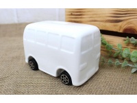 Skarbonka ceramiczna autobus 14x8,5x8 cm