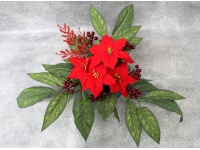 Stroik zalewany misa BOŻONARODZENIOWY Gwiazda Betlejemska z jarzębiną (ok. 60x60x20 cm) ok. 1,4 kg 