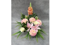 Stroik zalewany misa MIESZANY RÓŻOWY z ostróżką (ok. 45x40x43 cm) ok. 1,6 kg