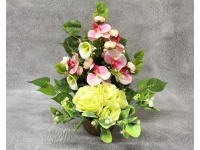 Stroik zalewany misa STORCZYKI, KALIA, RÓŻE LIMONKOWO-RÓŻOWY (ok. 50x30x45 cm ) ok. 2 kg 