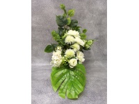 Stroik zalewany WAZON DALIA, CZOSNEK, LILIA biały (ok. 60x40x45 cm) ok. 1,5 kg 