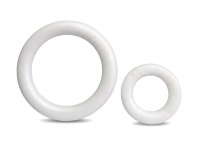 Styropianowe wianki-KÓŁKA do zdobienia (20;12 cm) - kpl 2 szt