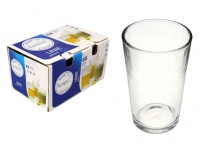 Szklanka 200 ml kpl 6 szt. gładka 10,5x6,5x5 cm