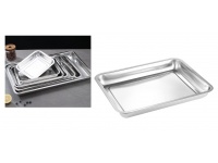 Taca metal prostokątna 39,5x29,5x4,5 cm