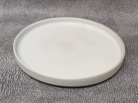 Półmisek, talerz ceramiczny OKRĄGŁY 28x3 cm BIAŁY