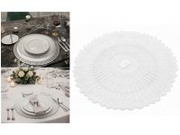 Talerz szklany paski 32 cm