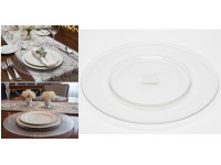 Talerz szklany słoje 33 cm