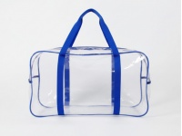 Torba, do przechowywania TRANSPARENTNA tworzywo sztuczne 50x40x17 cm MIX KOLOR