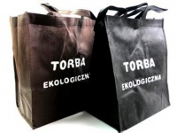 Torba ekologiczna z napisem 55x30x19 - 1 szt