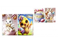 Torebka prezentowa wielkanocna 44x32x11 cm mix wzorów