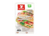 KUCHCIK Torebki śniadaniowe papierowe kpl 50 szt (21x12 cm)