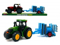 Traktor z maszyną rolniczą, agregat opakowanie 40x12x10,5 cm