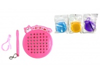 Układanka, gra magnetyczna MOZAIKA KOTEK magpad z rysikiem 7,5x7 cm mix kolor