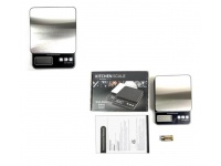 Waga kuchenna elektroniczna z wyświetlaczem 18x13x12,5 cm 