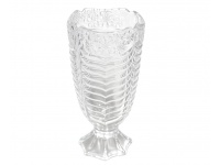 Wazon szklany na nóżce 24x11,5 cm