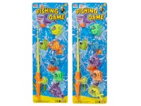 Wędka z rybkami (kpl 6 szt) na blistrze 53x19 cm