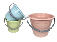 Wiadro plastikowe 29x23x20 cm - pastelowe kolory