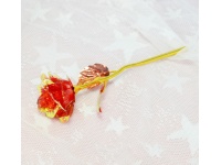 WIECZNA RÓŻA plastikowa 18x5 cm CZERWONA