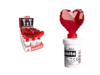 Wkład, znicz LED SUBITO S5 SERCE - CZERWONY - 1 szt