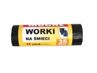 Worki na śmieci MOCNE LDPE 35L 15 szt