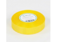 Wstążka rypsowa ŻÓŁTA 25 mm x 22,75m - 1 rolka 