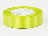 Wstążka satyna ZIELEŃ INTENSYWNA 25mm x 33m - 1 szt