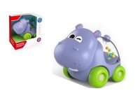 Zabawka dla malucha auto HIPOPOTAM w kartonie 14x13x9 cm