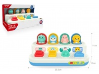 Zabawka dla malucha ZWIERZĄTKA w kartonie 27x15x14 cm