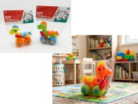 Zabawka do skręcania KOŃ 12x11x6,5 cm w folii - MIX KOLOR