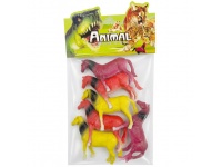 Zabawka, figurka ZWIERZĘTA KONIE (1 szt ok. 15 cm) kpl. 6 szt w folii