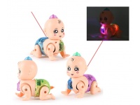 Zabawka interaktywna lalka BOBAS światło, dźwięk, ruch 14x13x7 cm mix kolor - 1 szt