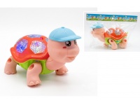 Zabawka interaktywna ŻÓŁW chodzący z światłem i dźwiękiem 19x12 cm