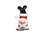 Zabawka nakręcana BOŻONARODZENIOWA - MIKOŁAJ chodzący na rękach 8 cm