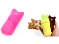 Zabawka pluszowa dla kota prostokątna ŚWINKA 9x5 cm