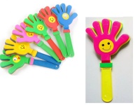 Zabawka RĘCE DO KLASKANIA plastikowe mix kolor 24 cm - 1 szt