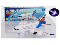 Zabawka SAMOLOT pasażerski interaktywny światło dźwięk 22x25x6 cm