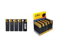 Zapalniczka żarowa matowa  (ULD-1149) CZARNO-ZŁOTA - 1 szt