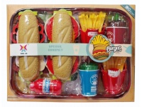 Zestaw fast food 27x21 7 cm 