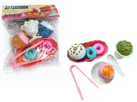 Zestaw kuchenny plastikowy LODY 12 el. 24x18 cm w folii