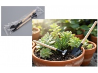 Zestaw narzędzi ogrodniczych MINI (17x4 cm, 21x2,8 cm, 20x4 cm) - kpl 3 szt